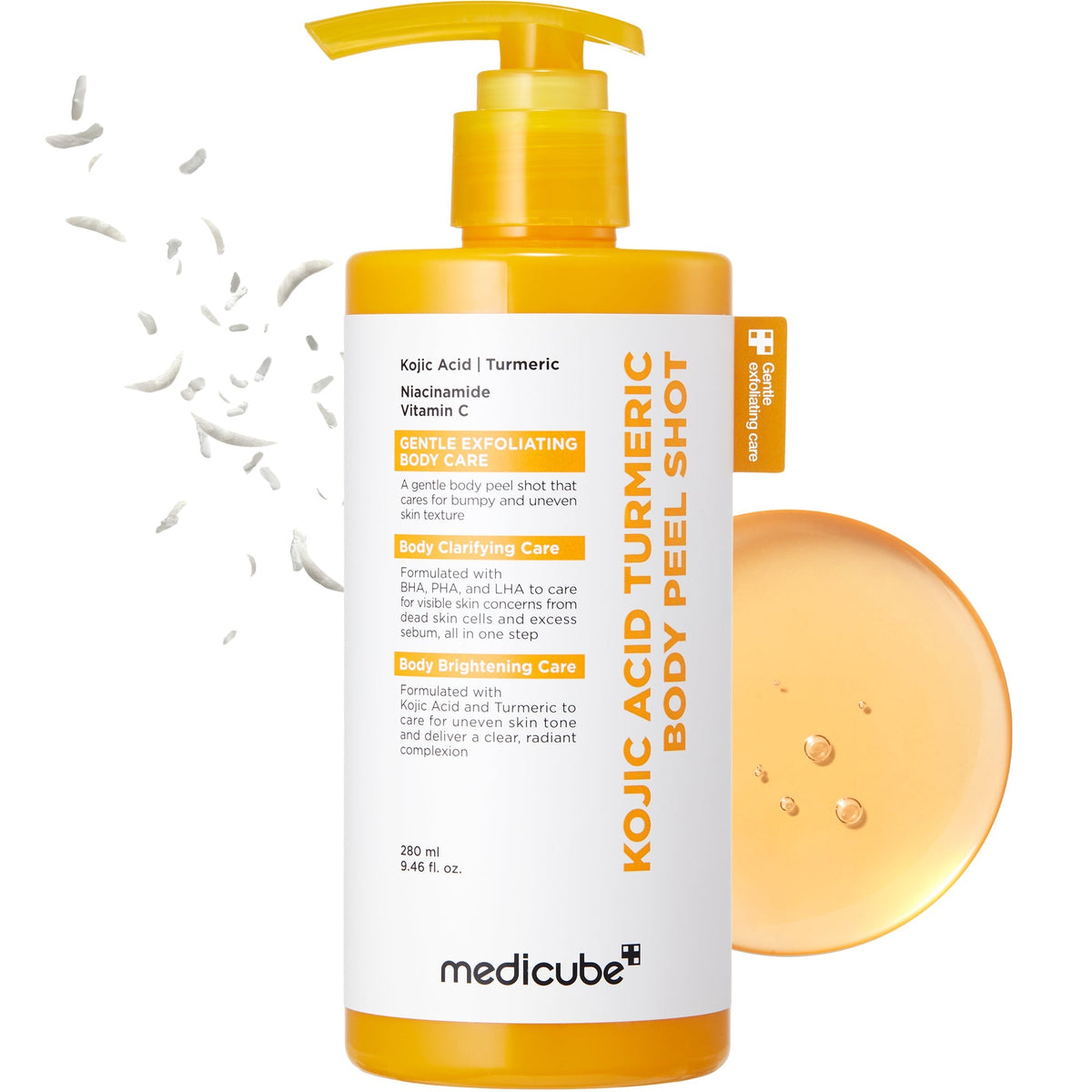 Peeling do ciała z kwasem kojowym i kurkumą Body Peel Shot