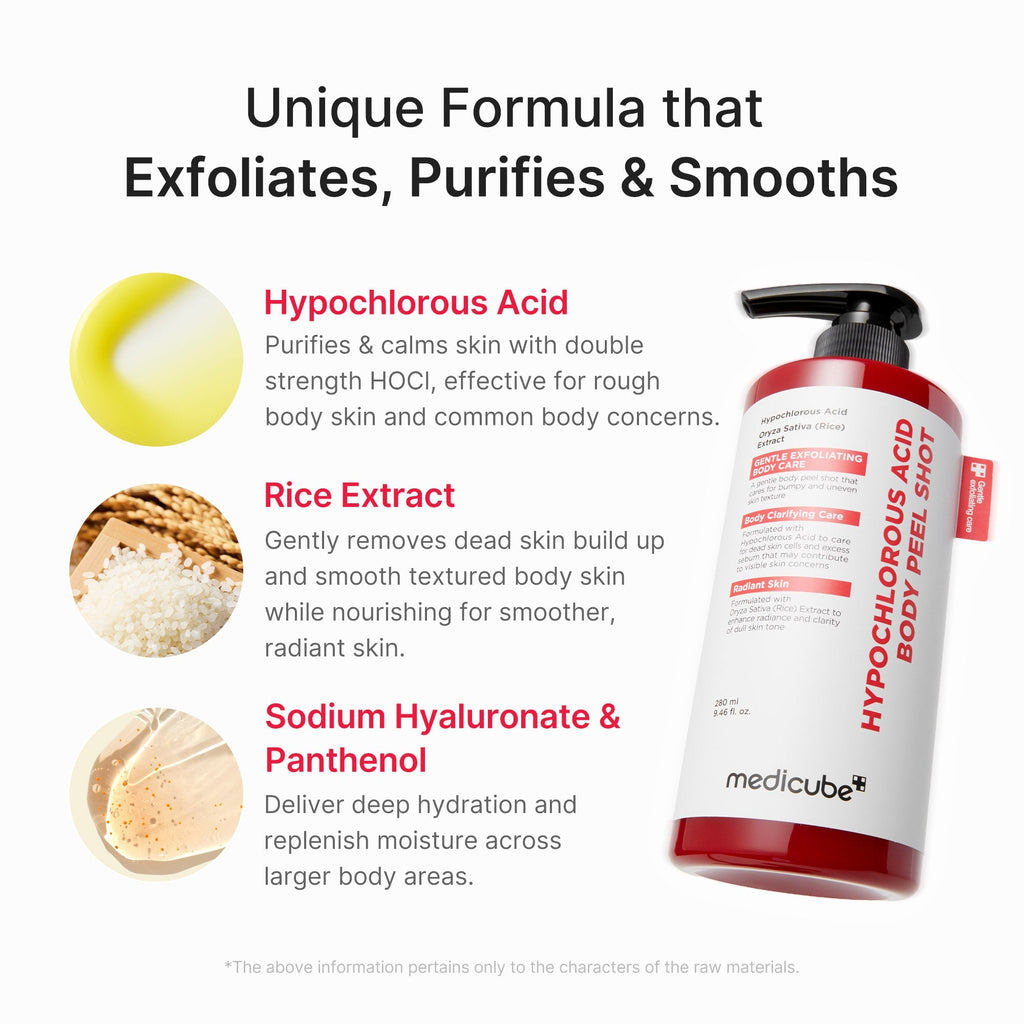 Ryżowy peeling do ciała z kwasem podchlorawym Peel Shot