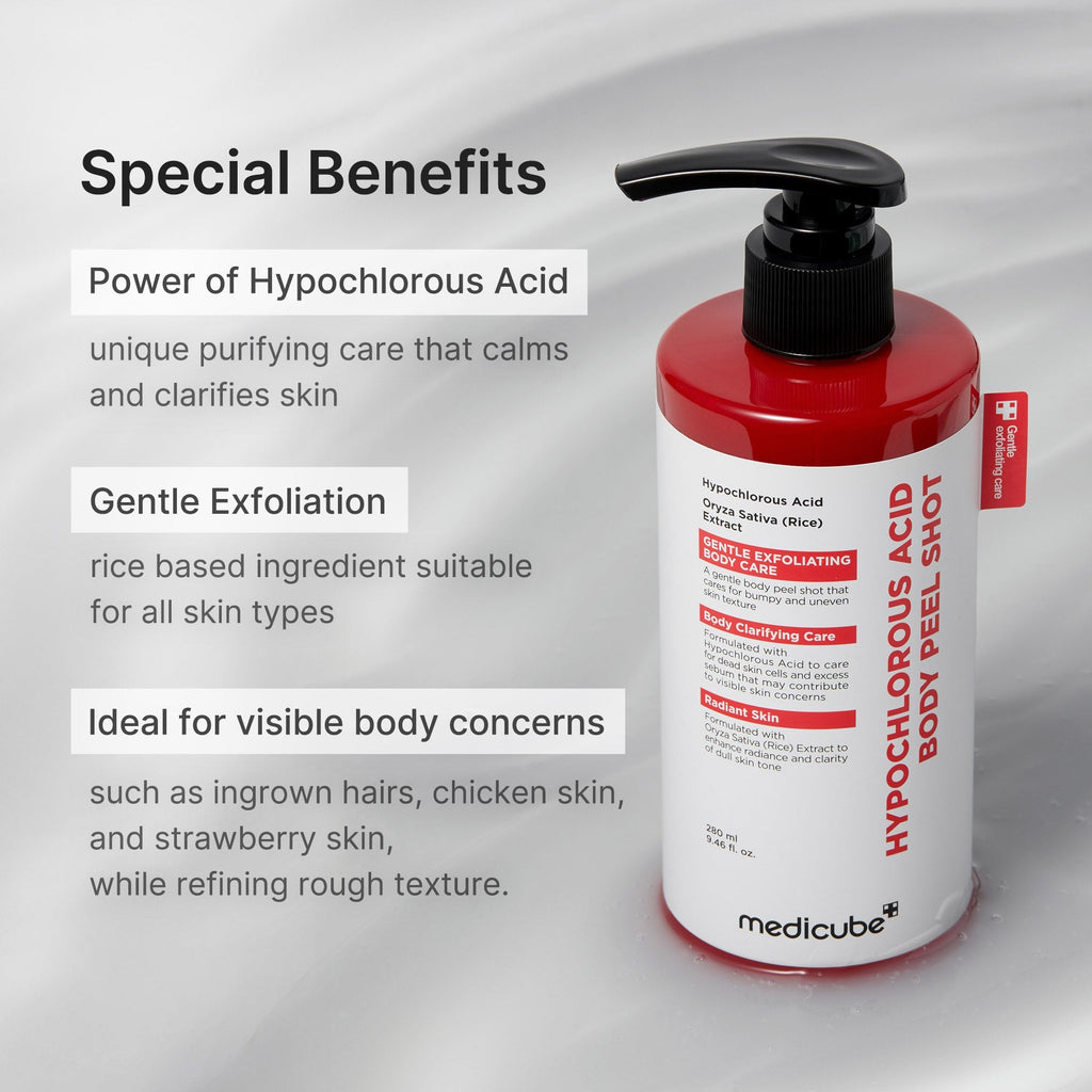Ryżowy peeling do ciała z kwasem podchlorawym Peel Shot