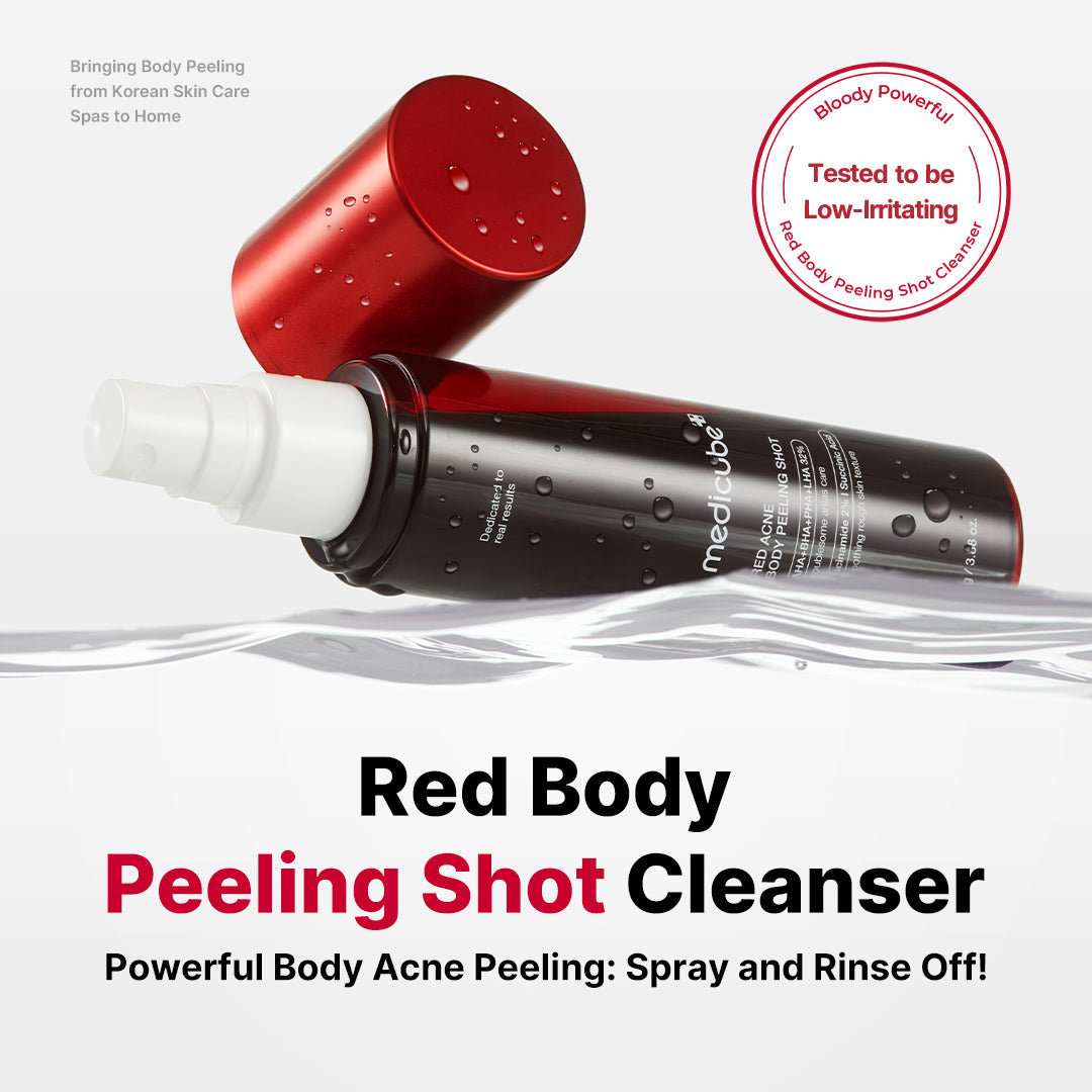Peelingujący żel do mycia ciała Red Body Peeling Shot