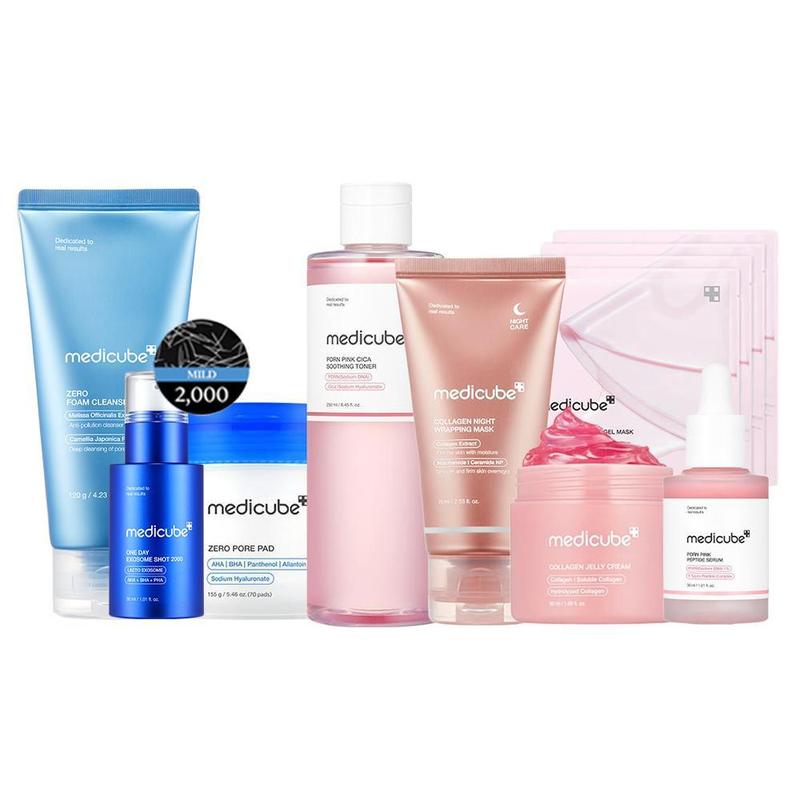 Kompletny zestaw pielęgnacyjny K-Beauty Glass Glow [8 elementów]