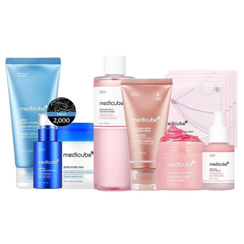 Kompletny zestaw pielęgnacyjny K-Beauty Glass Glow [8 elementów]