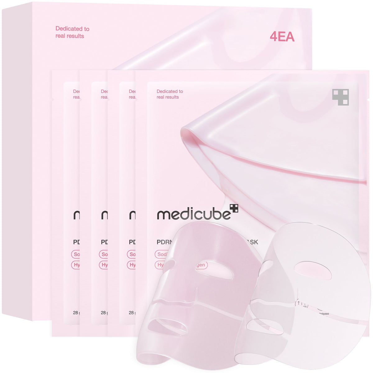Żelowa maska PDRN Pink Collagen z łososiem