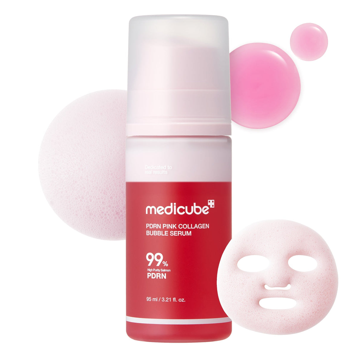 Bąbelkowe serum PDRN Pink Collagen