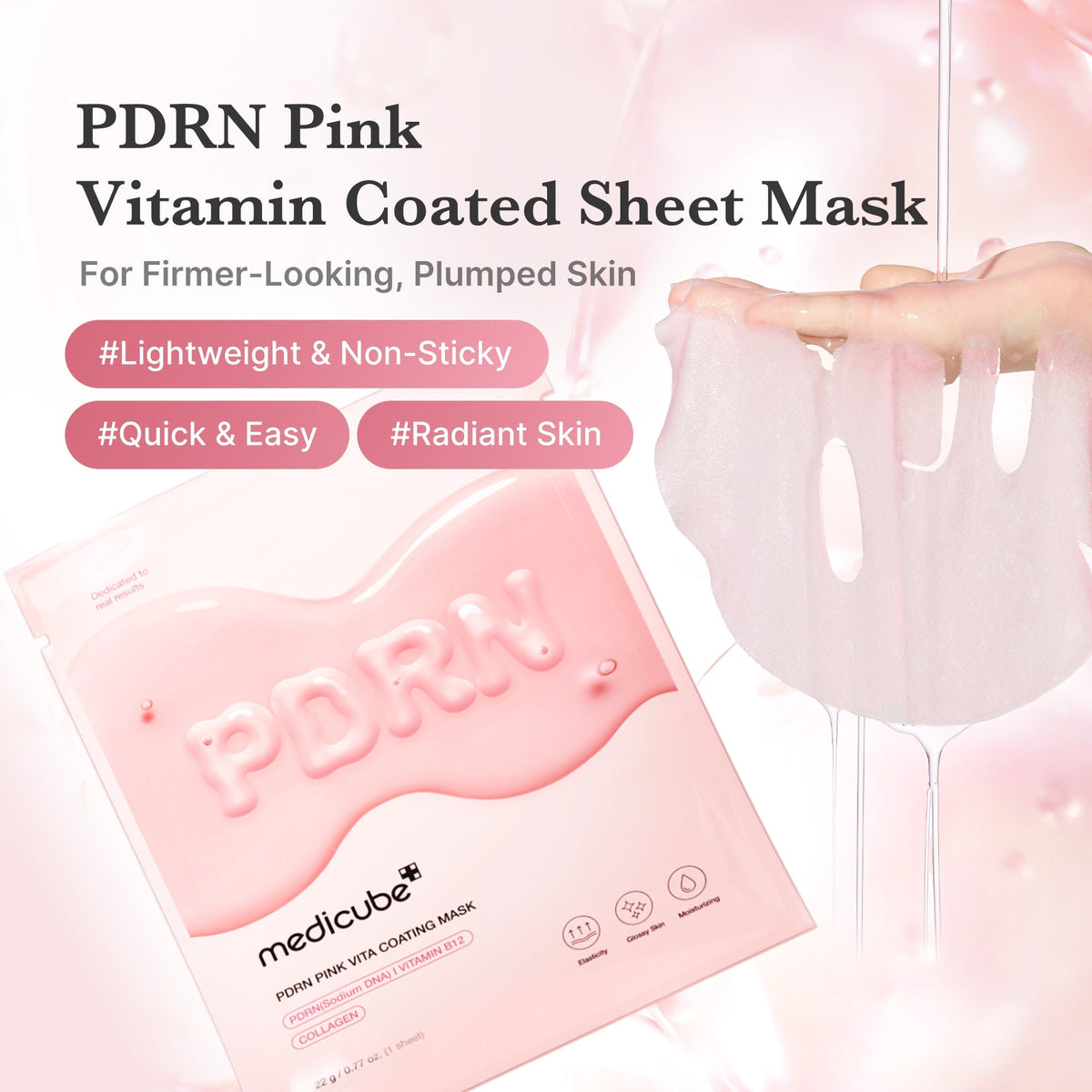 Maska w płachcie PDRN Pink Vita Coating