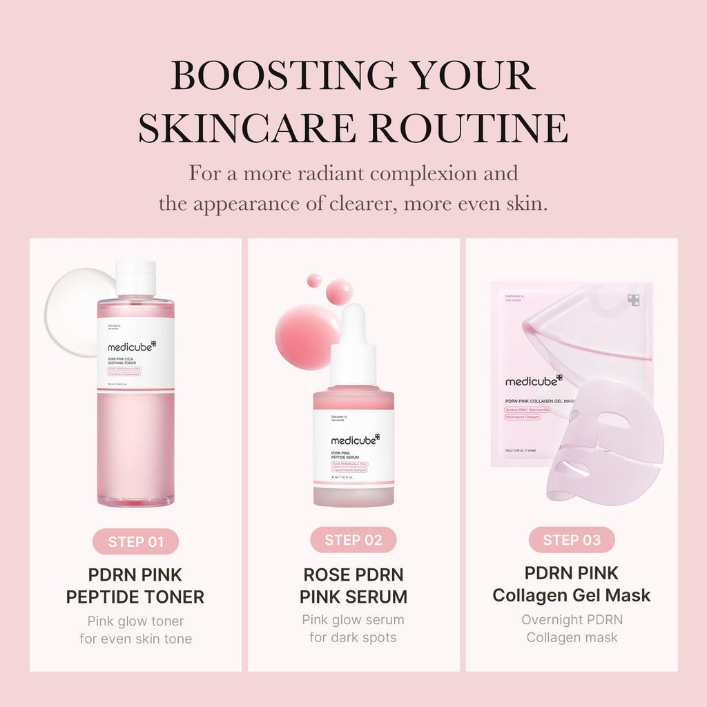 Tonik peptydowy PDRN Pink