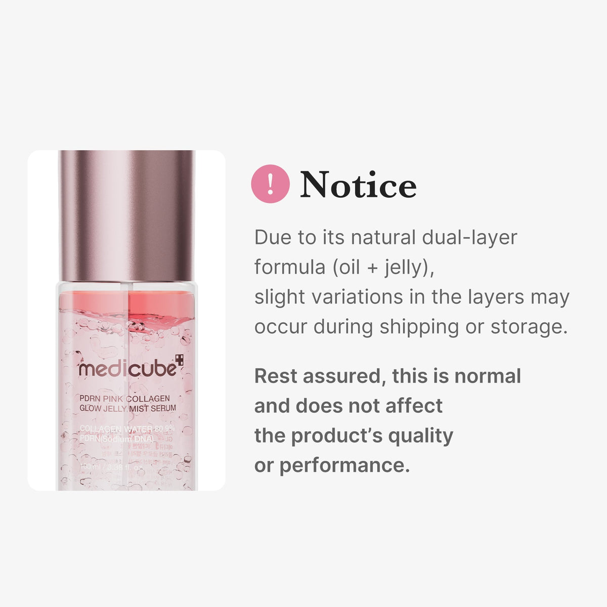 Rozświetlające serum-mgiełka PDRN Pink Collagen Glow Jelly
