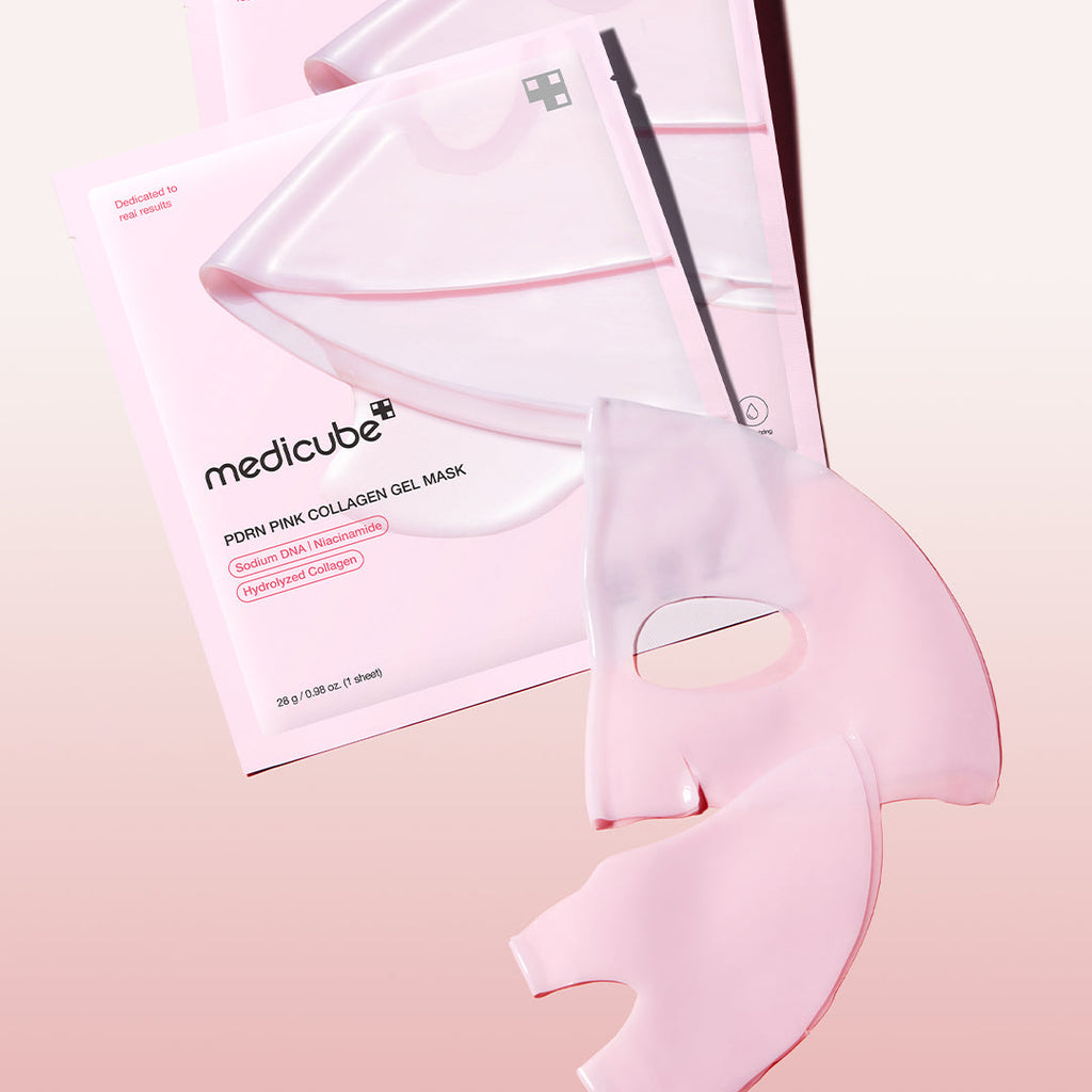 Żelowa maska PDRN Pink Collagen z łososiem