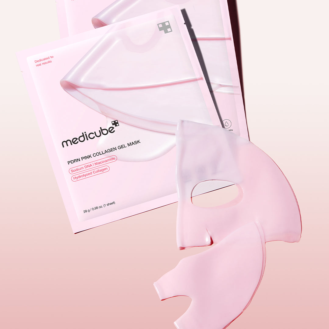 Żelowa maska PDRN Pink Collagen z łososiem