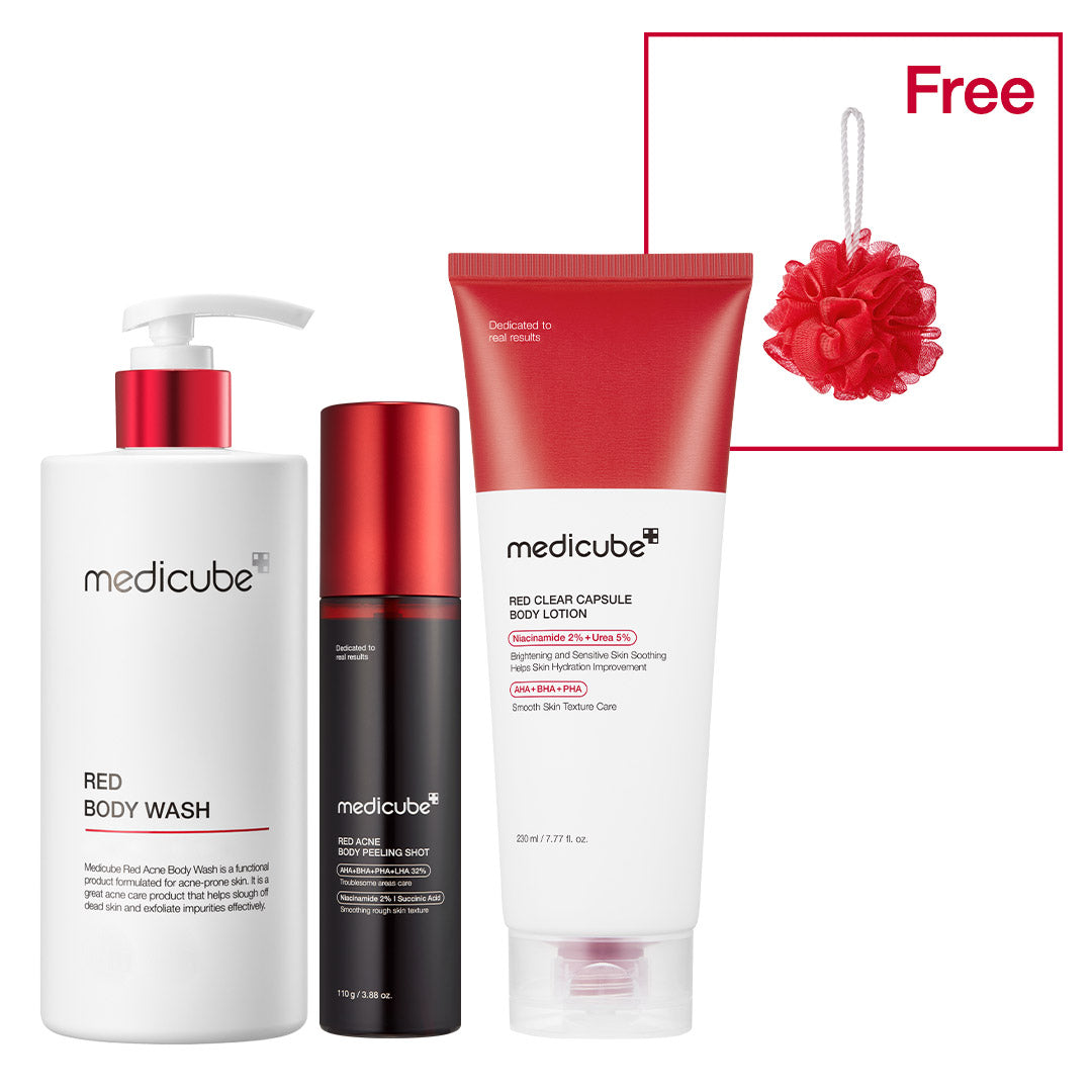 Zestaw do ciała Red Glow Essentials
