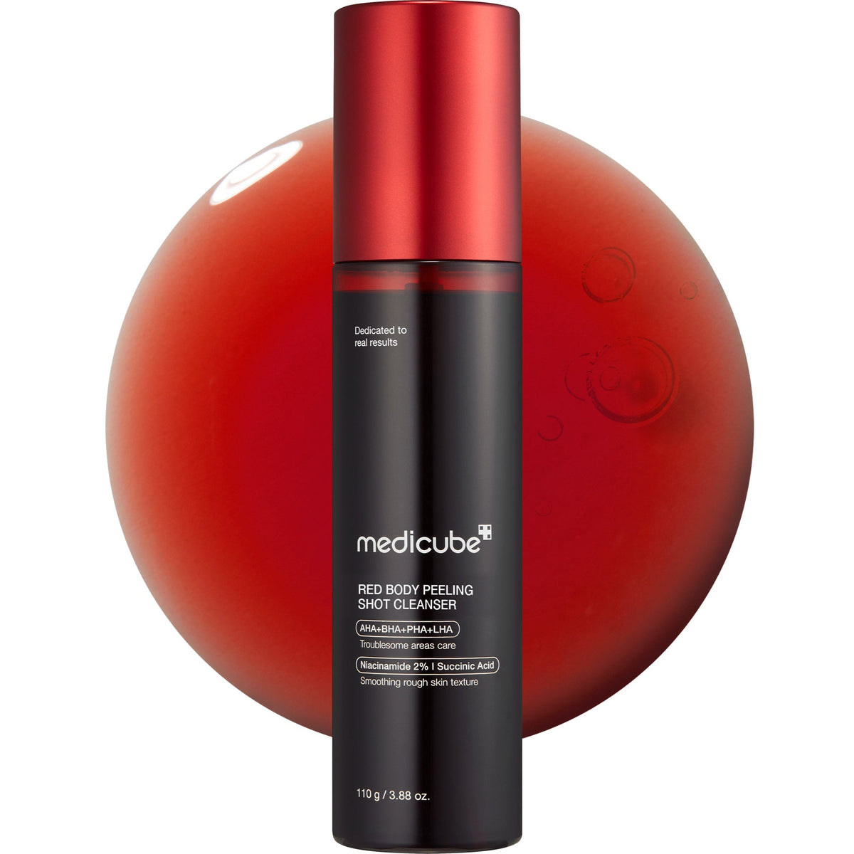 Peelingujący żel do mycia ciała Red Body Peeling Shot