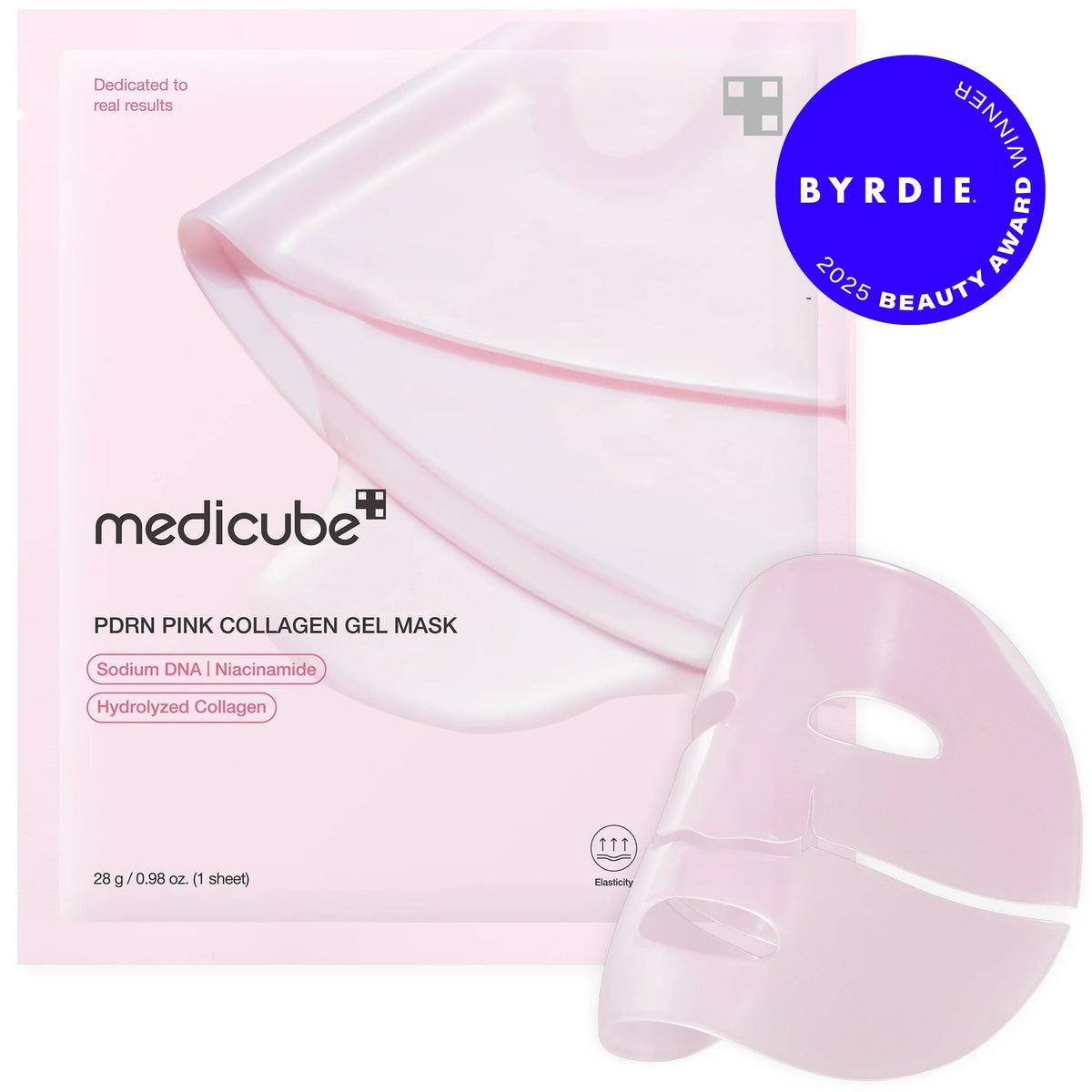 Żelowa maska PDRN Pink Collagen z łososiem